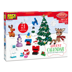 Brickcraft Rudolph's Holiday Countdown Advent Calendar, Total Qty 1