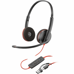 Poly Poly Bw C3220 Stereo USB-C, 8S0M0A6Aba