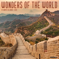 2026 Willow Creek Press Scenic Monthly Wall Calendar, 12" x 12", Wonders of the World, January To December, 53324