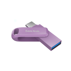SanDisk USB Type-C Dual Drive, 256 GB, Lavender
