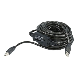 Monoprice - USB cable - USB (M) to USB Type B (M) - USB 2.0 - 10 m - active