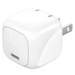 Belkin BoostCharge USB-C Wall Charger For iPhone/Samsung/Google, White
