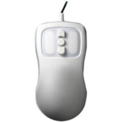 Man & Machine Petite Mouse - Optical - Cable - White - USB - Scroll Button - 5 Button(s)