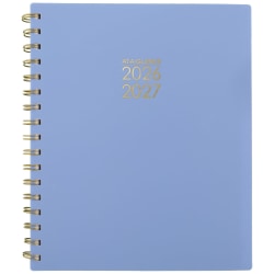 AT-A-GLANCE® Harmony Academic 2026-2027 Weekly Monthly Planner, Blue Aura, Medium, 7" x 8 3/4"