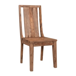 Coast to Coast Burke Dining Chairs, Lush Nut Brown, Set Of 2 Chairs