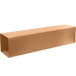 Office Depot® Brand Corrugated Telescoping Outer Boxes, 10-1/2" x 6-1/2" x 57", Kraft, Pack Of 15 Boxes