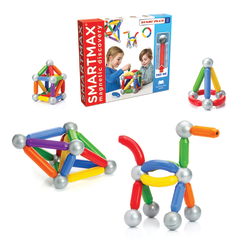 Smart Toys and Games SmartMax® Magnetic Discovery Start Plus 30-Piece Set, Multicolor