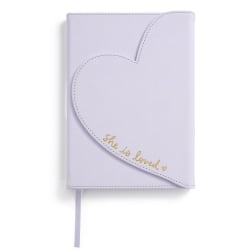 Eccolo Journal, 6" x 8", 128 Sheets, Lavender, Total Qty 1