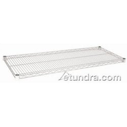 Focus Foodservice Chrome-Plated Wire Shelf, 2"H x 30"W x 18"D