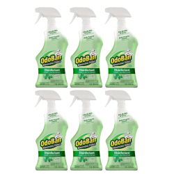 OdoBan® Odor Eliminator Disinfectant Spray, Original Eucalyptus Scent, 32 Oz Bottle, Case Of 6