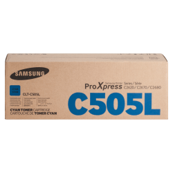 Samsung CLT-C505L Cyan Toner Cartridge