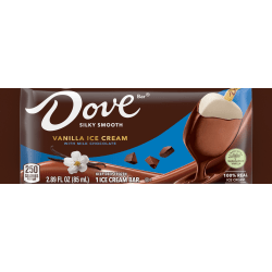Dove Chocolate Milk Chocolate Ice Cream Bar, 2.89 Oz, Total Qty 1