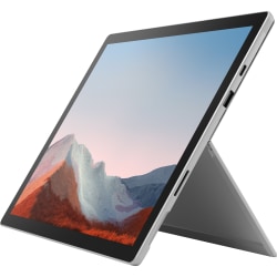 Microsoft Surface Pro 7+ Tablet - 12.3" - Intel Core i5 11th Gen i5-1135G7 Quad-core 2.40 GHz - 8 GB RAM - 128 GB SSD - Windows 10 Pro - Platinum  - 2736 x 1824  - 5 Megapixel Front Camera - 15 Hour Maximum Battery