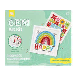 Little Yellow Bicycle® Rainbow Gem Art Kit