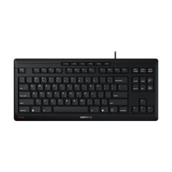 CHERRY STREAM KEYBOARD TKL - Keyboard - USB - US - key switch: CHERRY SX - black