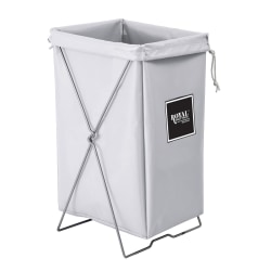Royal Basket Trucks Hamper, Standard Hamper Kit, 7"L x 15"W x 30"H, White