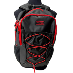 Fuel Rider Sport Bungee Backpack With 15.5" Laptop Compartment, Black