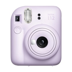 Fujifilm Instax Mini 12 Instant Film Camera With Lens, Lilac Purple