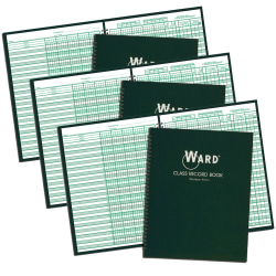 Ward 9-10 Week Class Record Books, Pack Of 3 Books