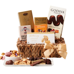 Givens Chocolate Gold Rush Gift Basket Set, Set Of 6 Pieces