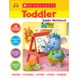 Scholastic® Toddler Jumbo Workbook, Preschool