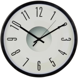 Victory Light Heavy-duty Silent Wall Clock - Black/Plastic Case, Gray Victory Light Heavy-duty Silent Wall Clock - Black/Plastic Case, Gray