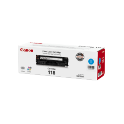 Canon® 118 Cyan Toner Cartridge, 2661B001