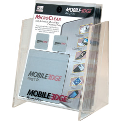 Mobile Edge MicroClear Cleaning Pad - MicroFiber - Silver