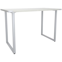 Safco® Mirella SoHo 48"W Table Writing Desk, White Ash