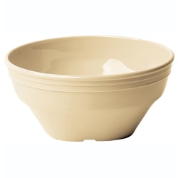 Cambro Camwear® Dinnerware Bowls, Square Base, Beige, Pack Of 48 Bowls