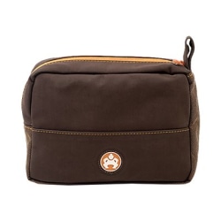 Mobile Edge Sumo Notebook or Tablet Accessory Ditty Pouch - Case - suede, 1680D ballistic nylon - brown