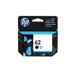HP 62 Black Ink Cartridge, C2P04AN