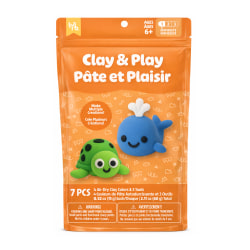 Little Yellow Bicycle Clay & Play Ocean Kit, 5-1/2" x 9", Total Qty 1