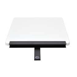 Ergo Desktop 28"W Detachable Side Work Surface Corner Desk, Putty