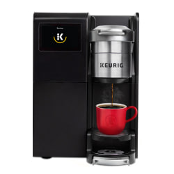 Keurig® K-3550® Single-Serve K-Cup® Pod Coffee Maker for Large Workplaces, Black/Silver