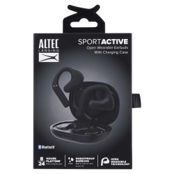 Altec Lansing Sport Active OWS Earbuds, Black, MZX1020