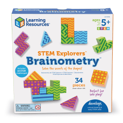 Learning Resources STEM Explorers Puzzles, Brainometry