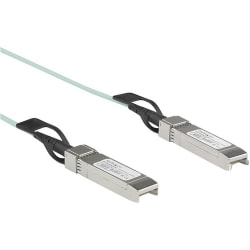 StarTech.com Dell EMC AOC-SFP-10G-2M Compatible 2m 10G SFP+ to SFP AOC Cable - 10GbE SFP+ Active Optical Fiber - AOCSFP10G2ME