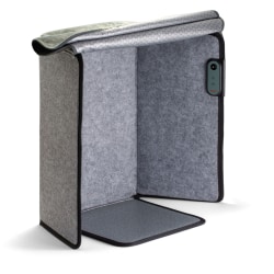 Victor® Heetz™ Foot And Leg Heater, Deluxe Version, 23"H x 15-1/2"W x 11-1/2"D, Gray