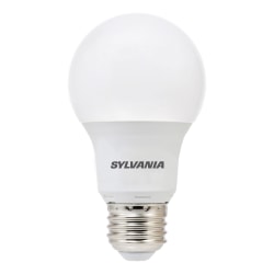 Sylvania A19 800 Lumens LED Bulbs, 8.5 Watt, 5000 Kelvin/Daylight, Pack Of 6 Bulbs