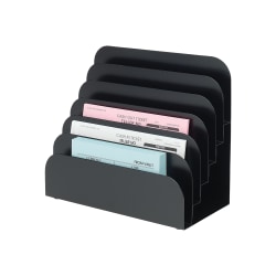 Control Group Form Separator, 6 Compartments, Black