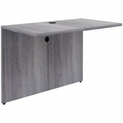Lorell Weathered Charcoal Laminate Desking, 69529