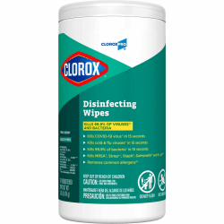 CloroxPro™ Disinfecting Wipes - Ready-To-Use - Fresh Scent - Easy Tear, Pre-moistened, Bleach-free, Phosphorou - 15949BD