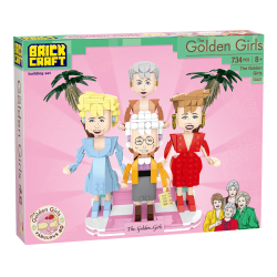 Brickcraft The Golden Girls Brick Building Set, Total Qty 1