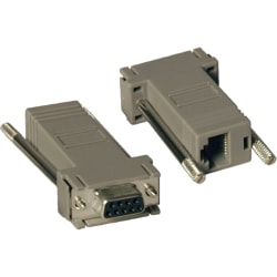Tripp Lite Null Modem Serial DB9 Serial Modular Adapter Kit 2x (DB9F to RJ45F) - 2x (DB9F to RJ45F)