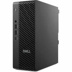 Dell Pro Max FCM2250 Desktop Computer, Intel Core Ultra 7 265, vPro Technology, 32GB, 512GB SSD, Micro PC, Standard Black, Intel Chip, Windows 11 Pro