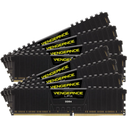 Corsair Vengeance LPX 256GB DDR4 SDRAM Memory Module Kit - For Motherboard, Desktop PC - 256 GB (8 x 32GB) - DDR4-3200/PC4-25600 DDR4 SDRAM - 3200 MHz - CL16 - 1.35 V - Non-ECC - Unbuffered - 288-pin - DIMM