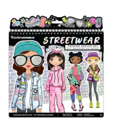 Fashion Angels Streetwear Fashion Portfolio Craft Kit