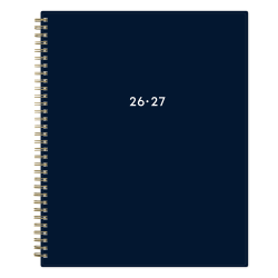 Teacher Lesson Planner BS Solid Navy PP 8.5x11 AY26-27