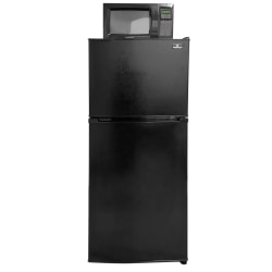Absocold Cook 'N Cool 10 Cu. Ft. Combination Refrigerator/Microwave/Freezer, Black